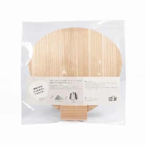 卓上うちわ | ノベルティや記念品でSDGsに間伐材、木製グッズのWood+